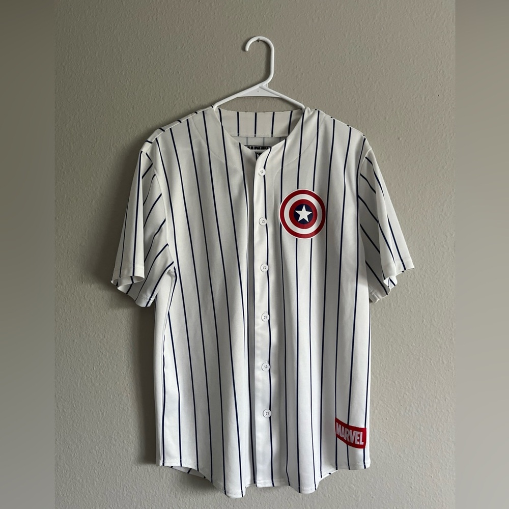 Captain America #41 Baseball Jersey (Size - Small)